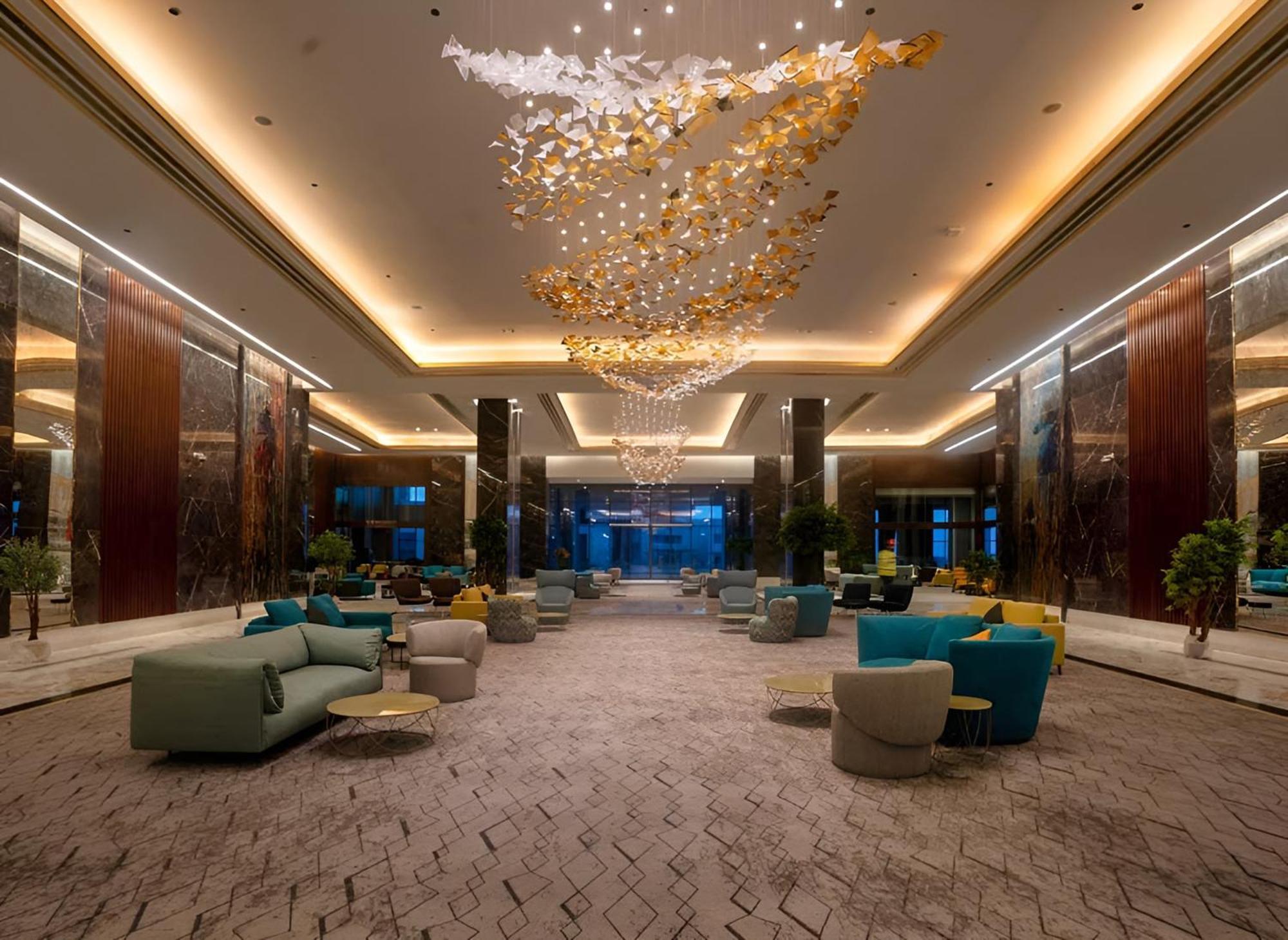 Rixos Premium Alamein El-Alamein Eksteriør billede The lobby of the hotel