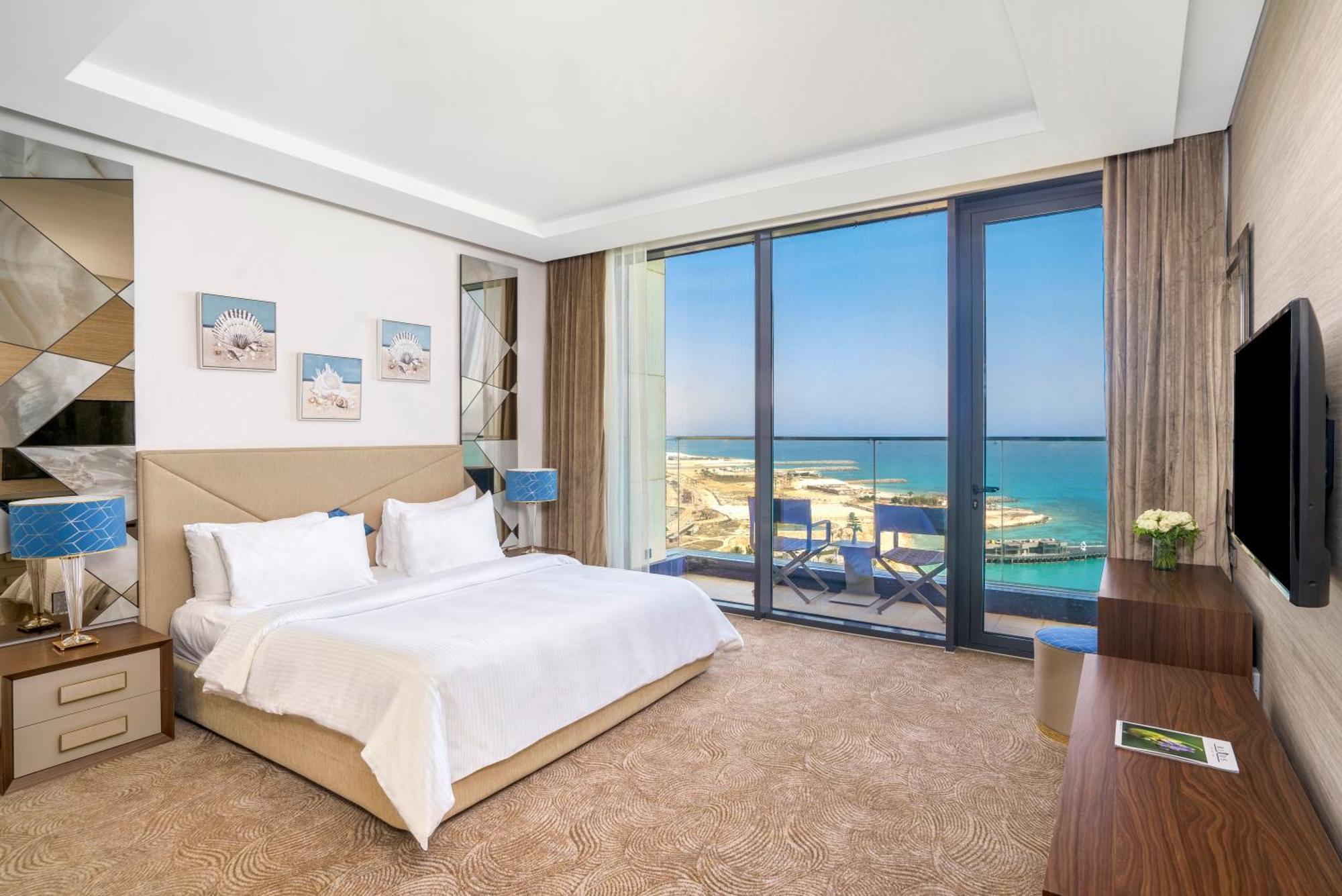 Rixos Premium Alamein El-Alamein Værelse billede A bedroom at the hotel