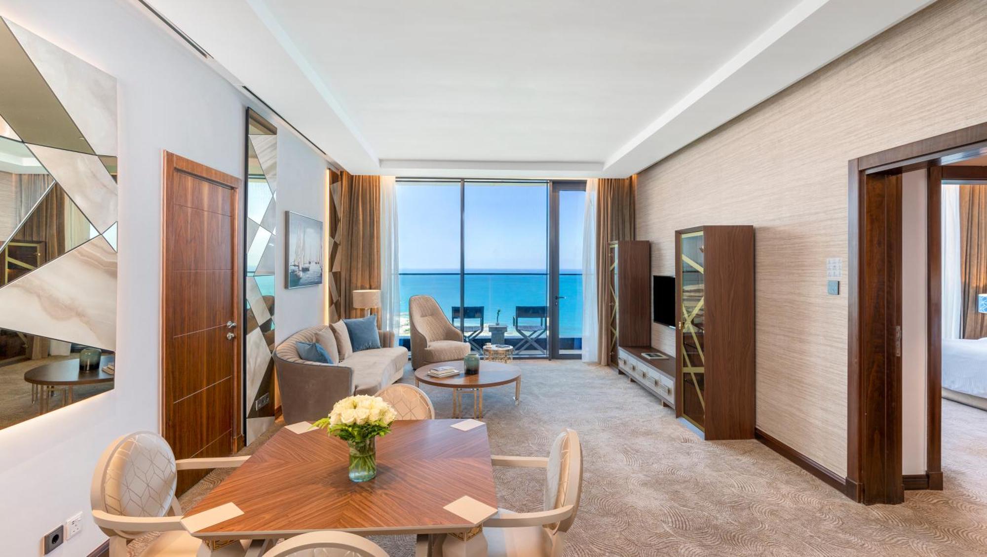 Rixos Premium Alamein El-Alamein Værelse billede A suite at the hotel