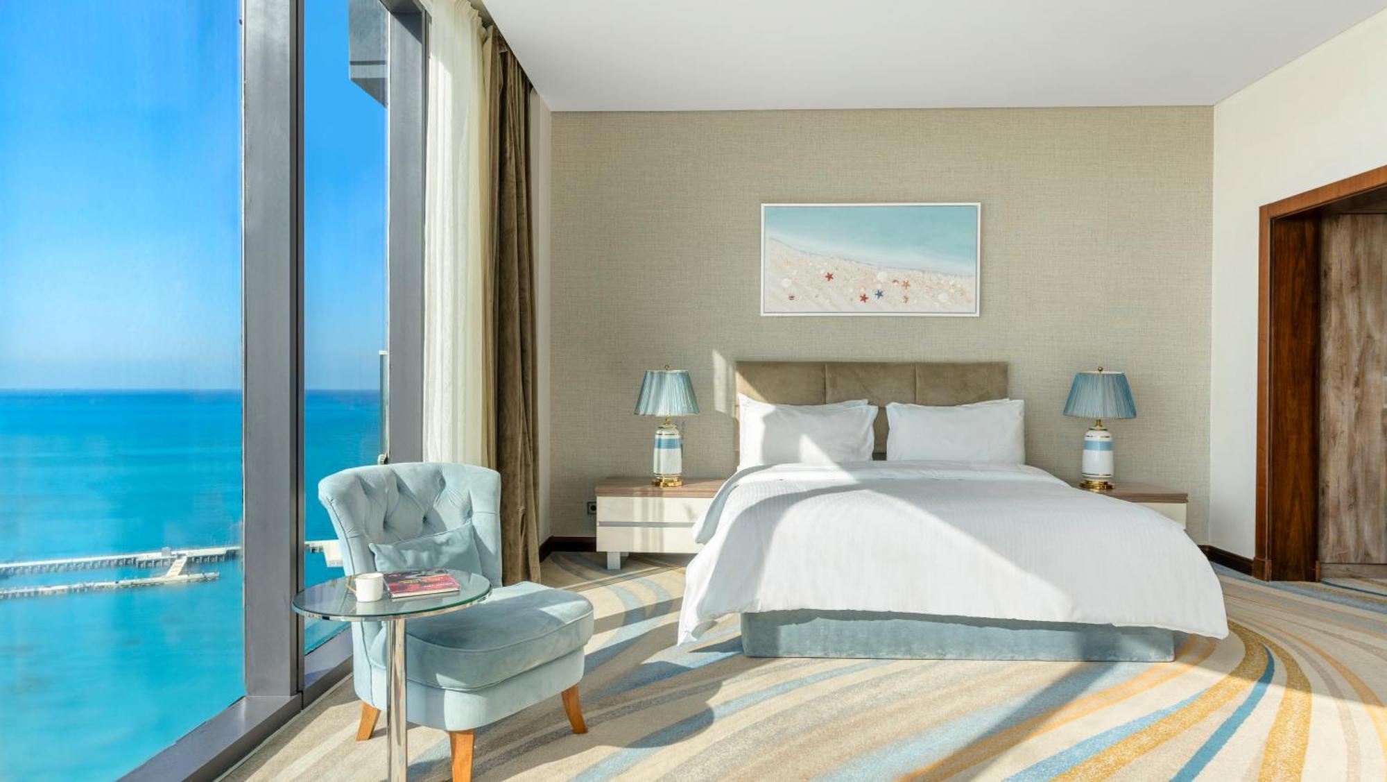 Rixos Premium Alamein El-Alamein Værelse billede A bedroom at the hotel