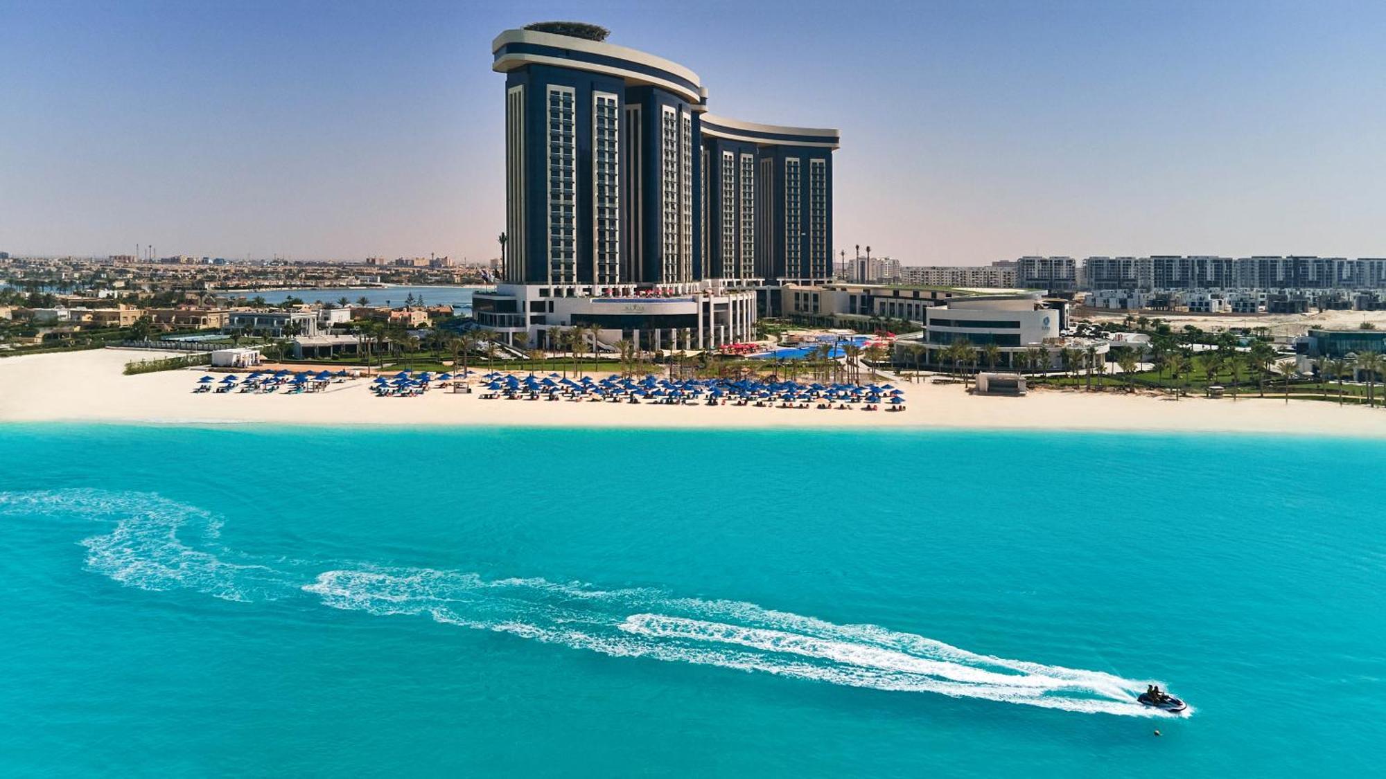 Rixos Premium Alamein El-Alamein Eksteriør billede The Atlantis Hotel