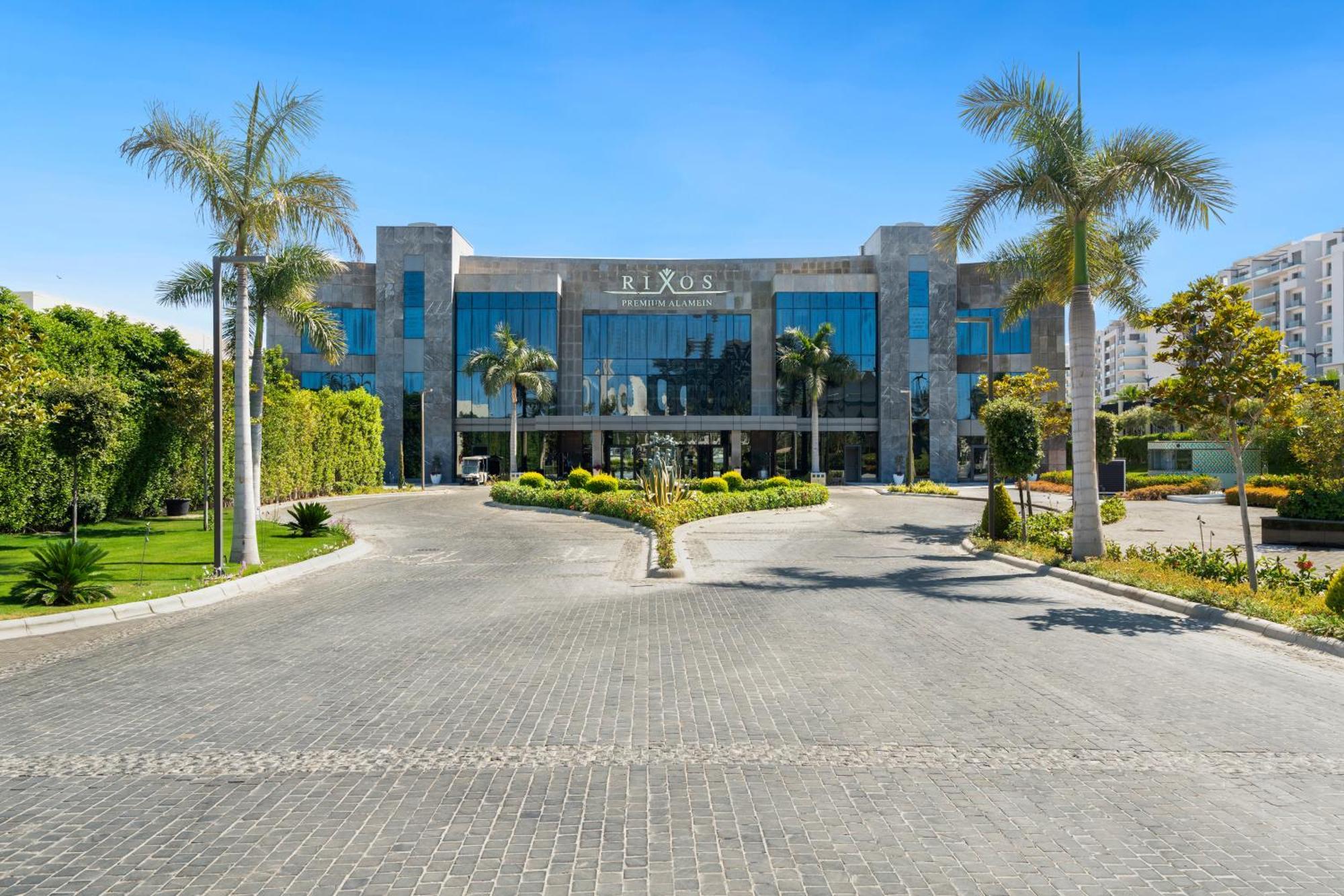 Rixos Premium Alamein El-Alamein Eksteriør billede The main building of the university